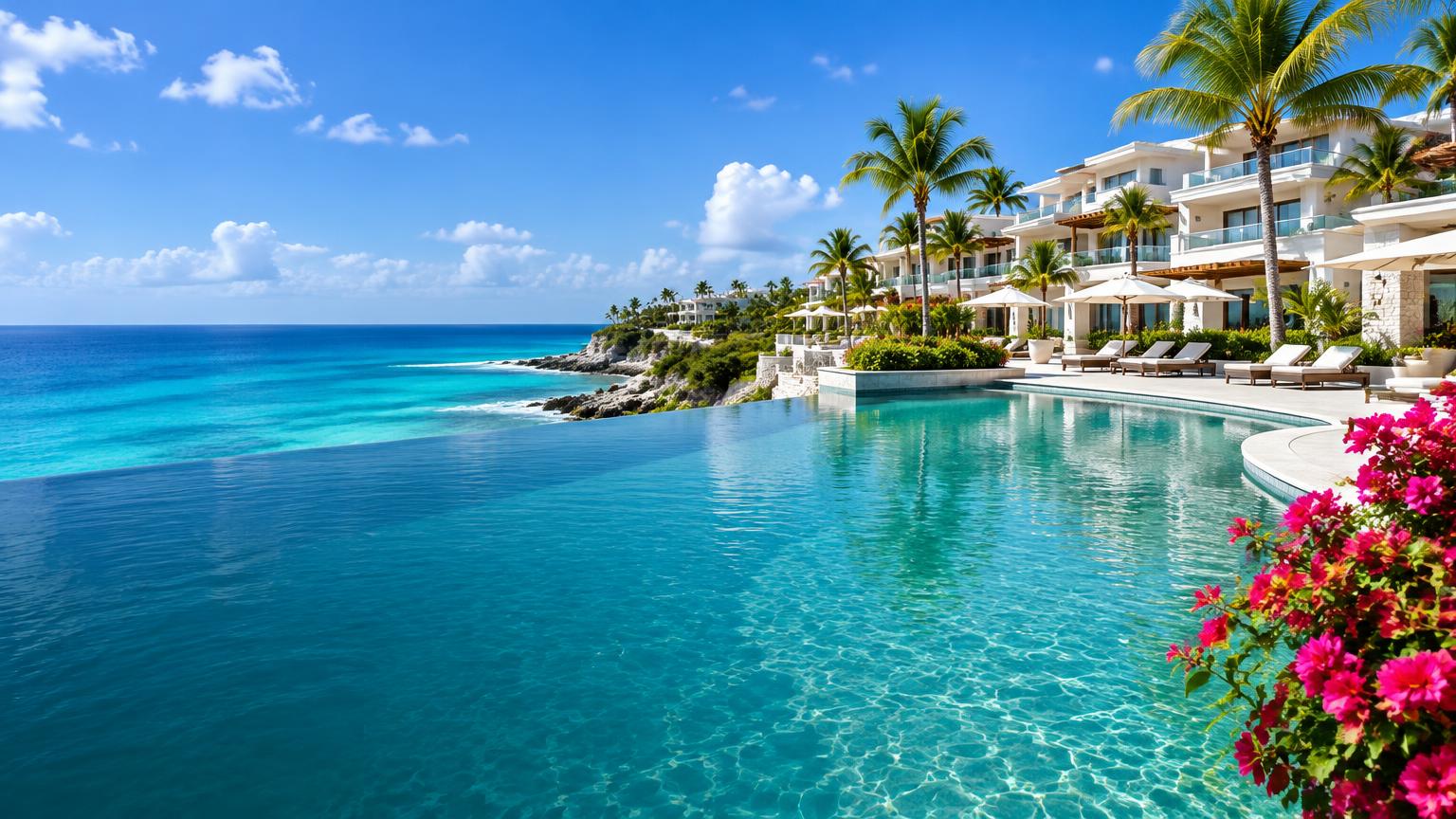 Beachfront resort inspiration