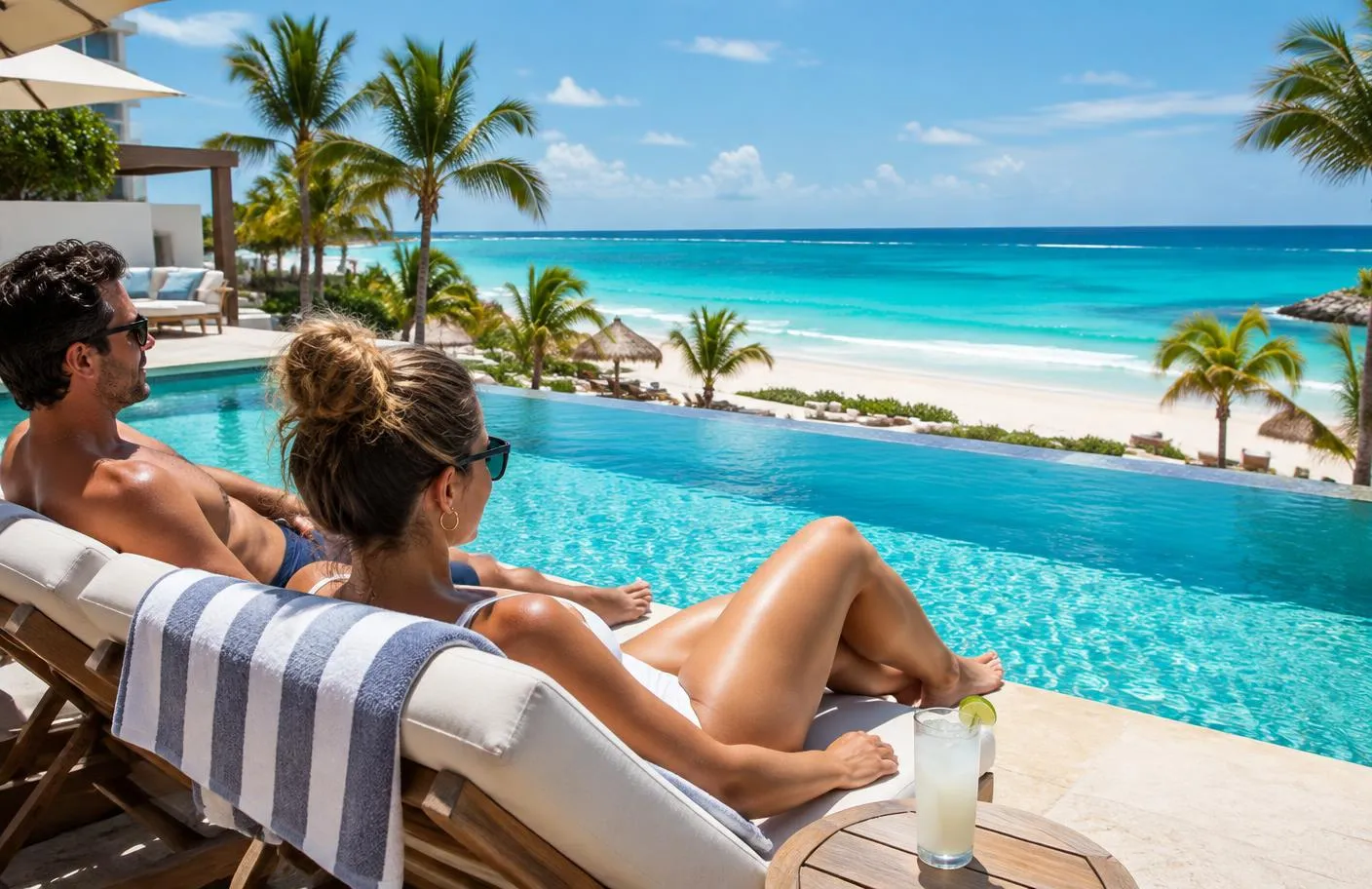 Beach resort in Cancun